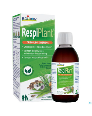 Respiplant sirop nez&gorge defens.nat.150ml boiron