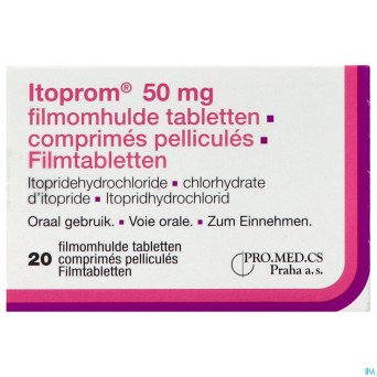Itoprom 50mg comp pell 20