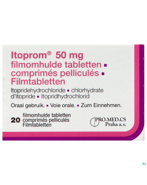 Itoprom 50mg comp pell 20