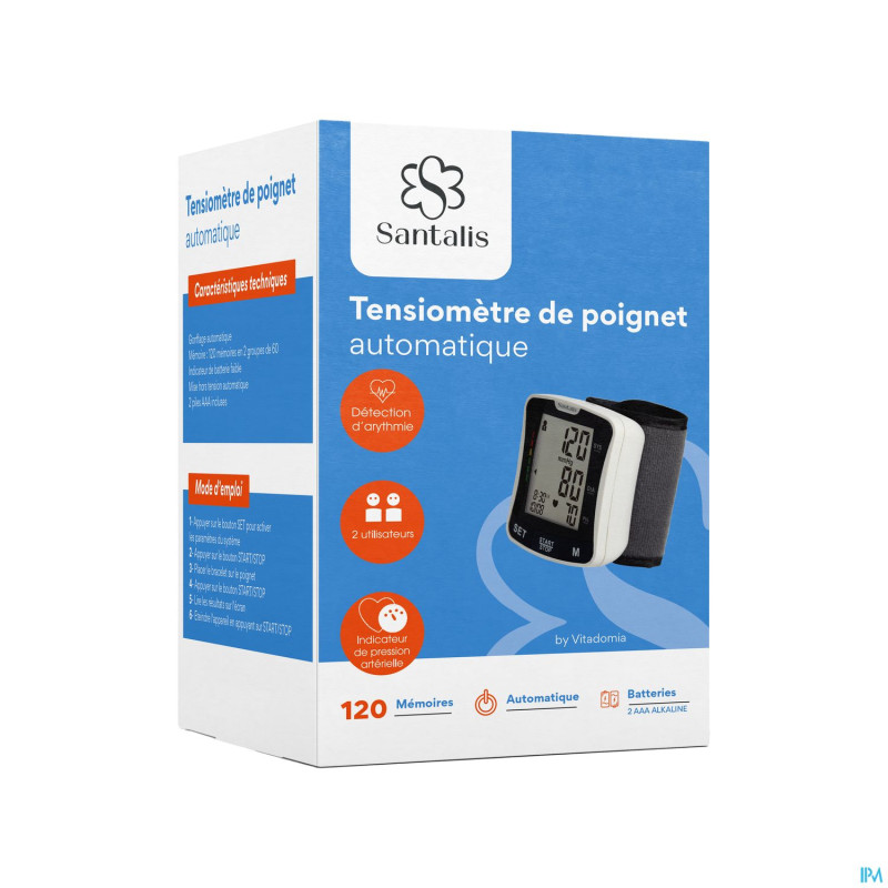 Santalis tensiometre poignet automatique
