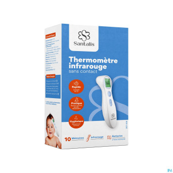 Santalis thermometre infrarouge s/contact
