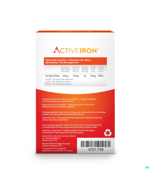Active iron 14mg caps 30 nf