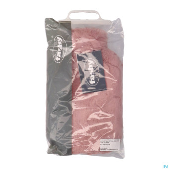 Fashy bouillotte extra doux vieux rose