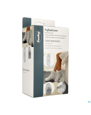 Fashy pantoufles chauffantes semelle gel retirable