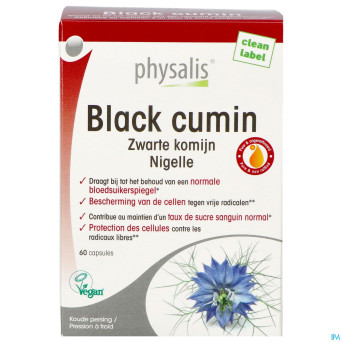 Physalis black cumin comp 60