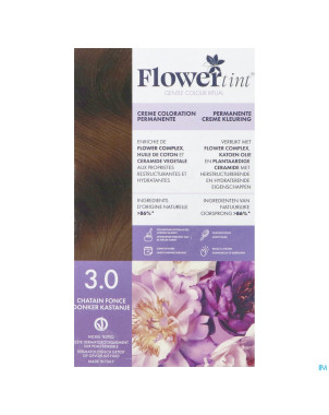Flowertint chatain fonce  3.0 140ml