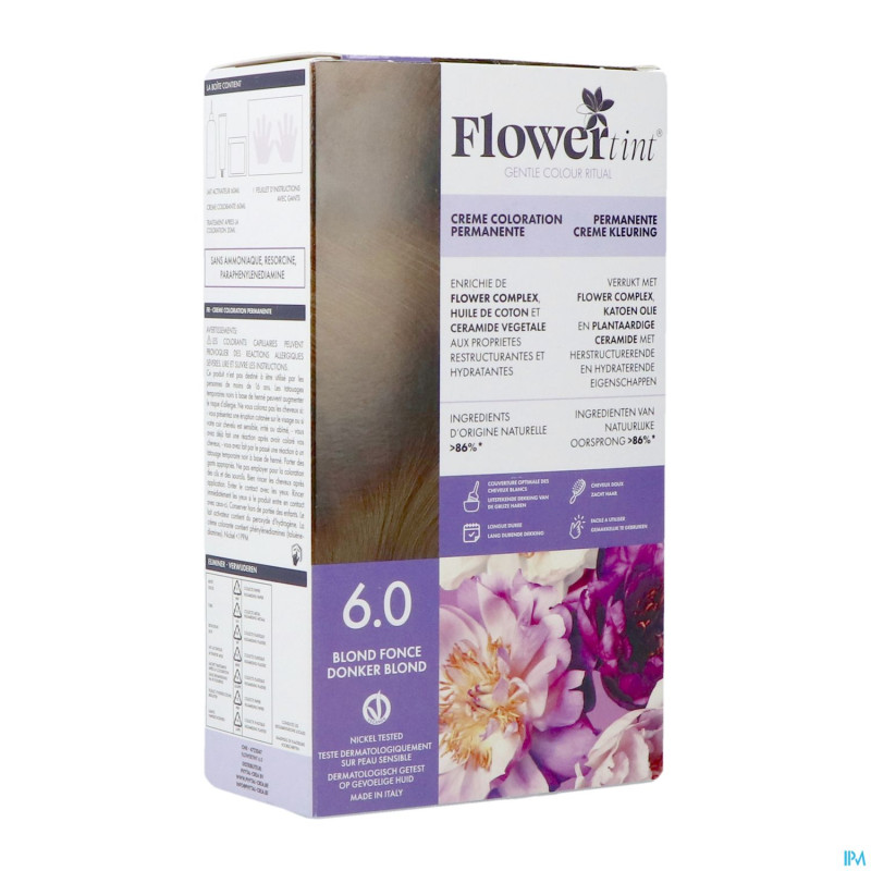 Flowertint blond fonce 6.0 140ml