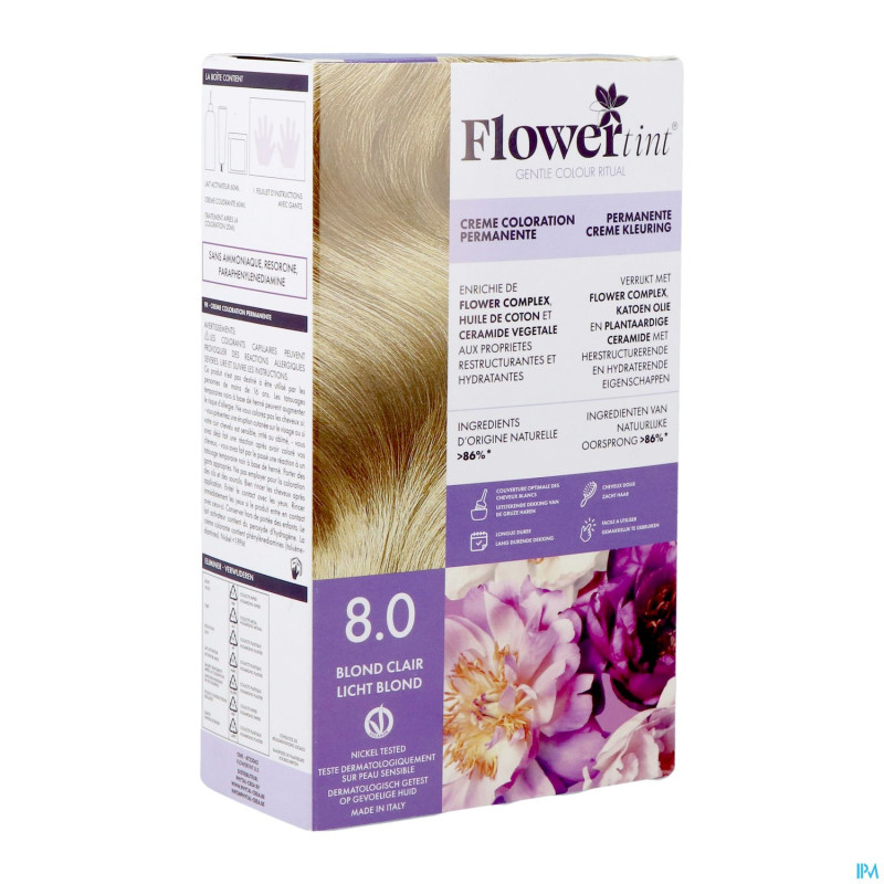Flowertint blond clair 8.0 140ml