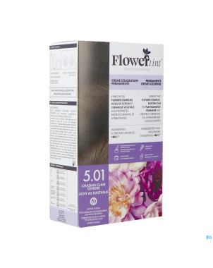 Flowertint chatain clair cendre 5.01 140ml