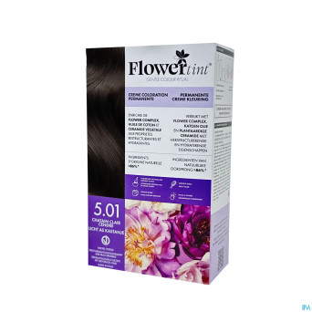 Flowertint chatain clair cendre 5.01 140ml