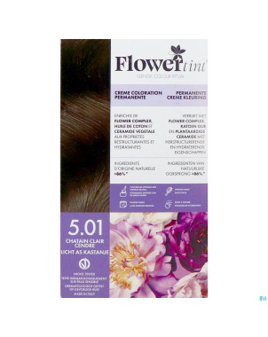 Flowertint chatain clair cendre 5.01 140ml