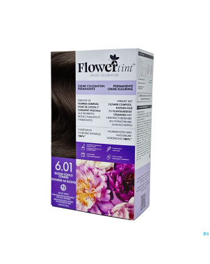 Flowertint blond fonce cendre 6.01 140ml