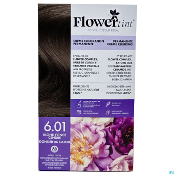 Flowertint blond fonce cendre 6.01 140ml