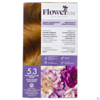 Flowertint chatain clair dore 5.3  140ml