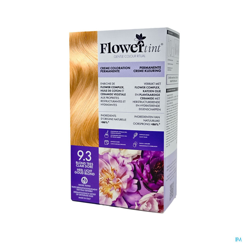 Flowertint blond tres clair dore 9.3 140ml