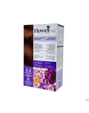 Flowertint blond fonce cuivre 6.4 140ml