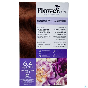 Flowertint blond fonce cuivre 6.4 140ml