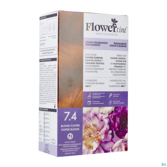Flowertint blond cuivre 7.4  140ml