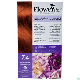 Flowertint blond cuivre 7.4  140ml