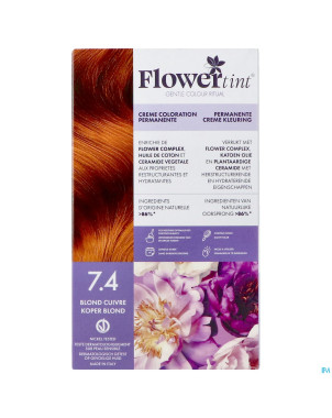 Flowertint blond cuivre 7.4  140ml