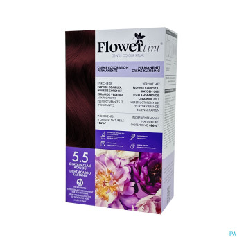 Flowertint chatain clair acajou 5.5 140ml