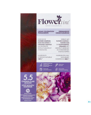 Flowertint chatain clair acajou 5.5 140ml