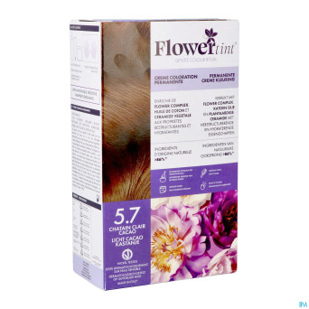 Flowertint chatain clair cacao 5.7 140ml