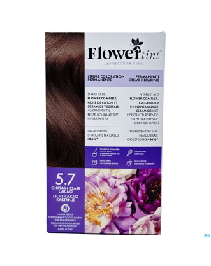 Flowertint chatain clair cacao 5.7 140ml