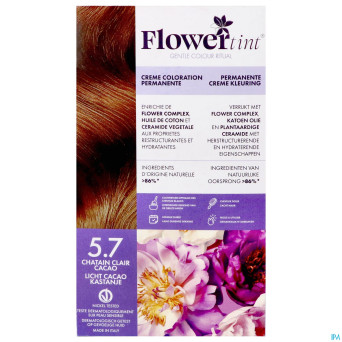 Flowertint chatain clair cacao 5.7 140ml