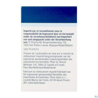 Sostilar pi pharma 0,5mg comp 8 pip