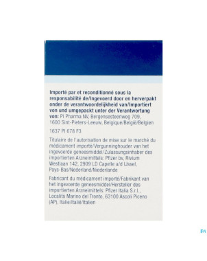 Sostilar pi pharma 0,5mg comp 8 pip