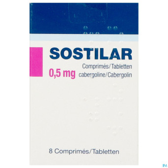 Sostilar pi pharma 0,5mg comp 8 pip