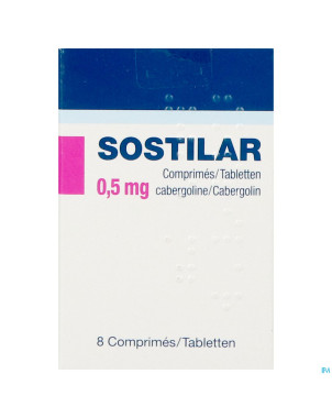 Sostilar pi pharma 0,5mg comp 8 pip