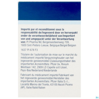 Sostilar pi pharma 0,5mg comp 8 pip