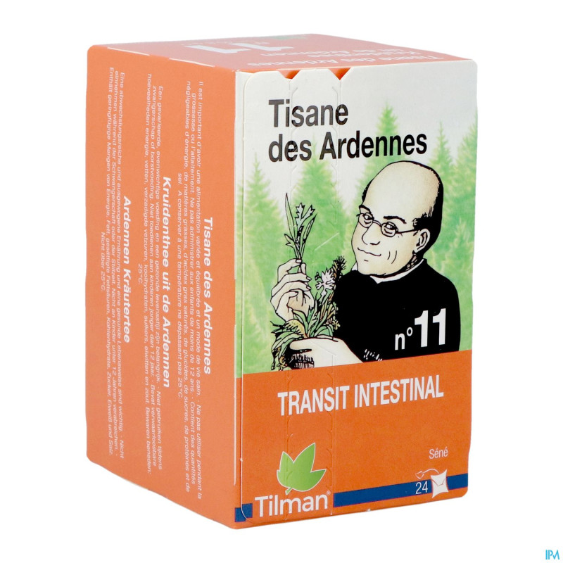 Tisane ardennes n11 transit intestinal sach 24