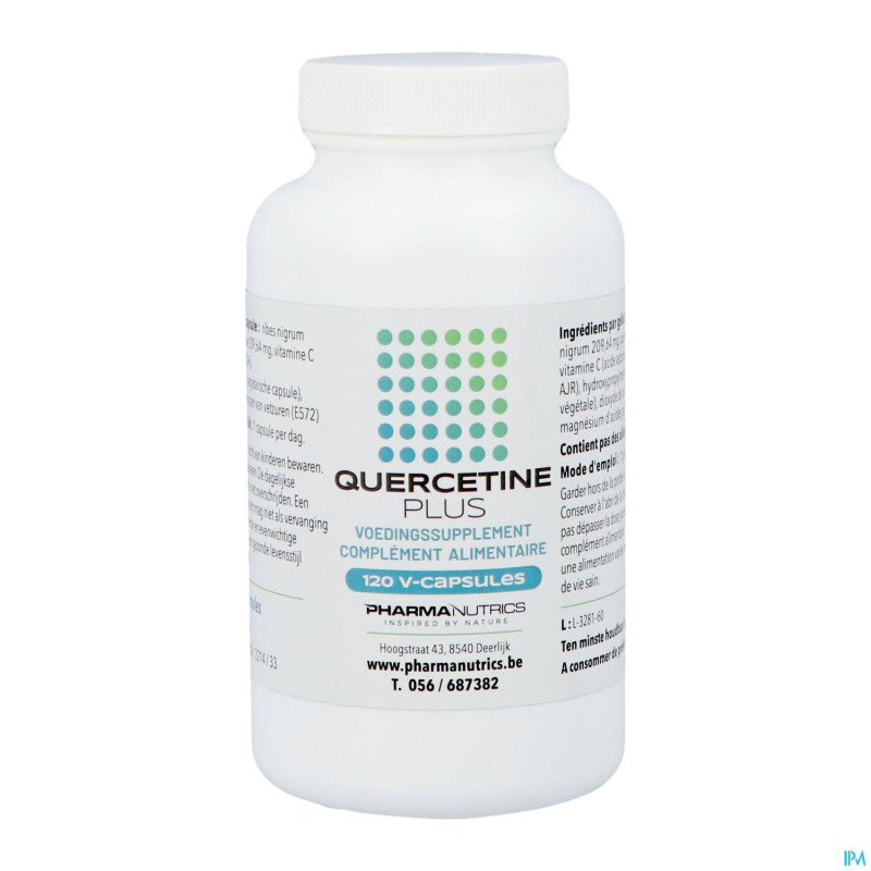 Quercetine plus v-caps 120 pharmanutrics