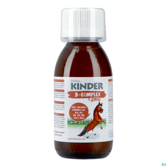 Fisher kinder b-complex + zinc sirop 125ml