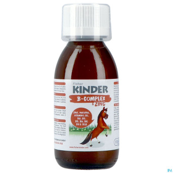 Fisher kinder b-complex + zinc sirop 125ml