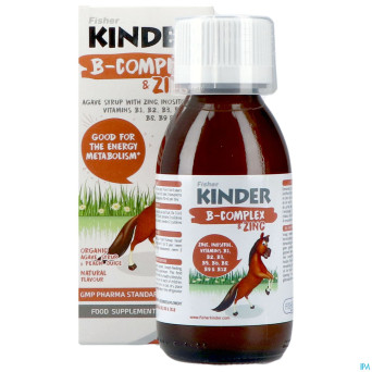 Fisher kinder b-complex + zinc sirop 125ml