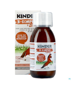 Fisher kinder b-complex + zinc sirop 125ml