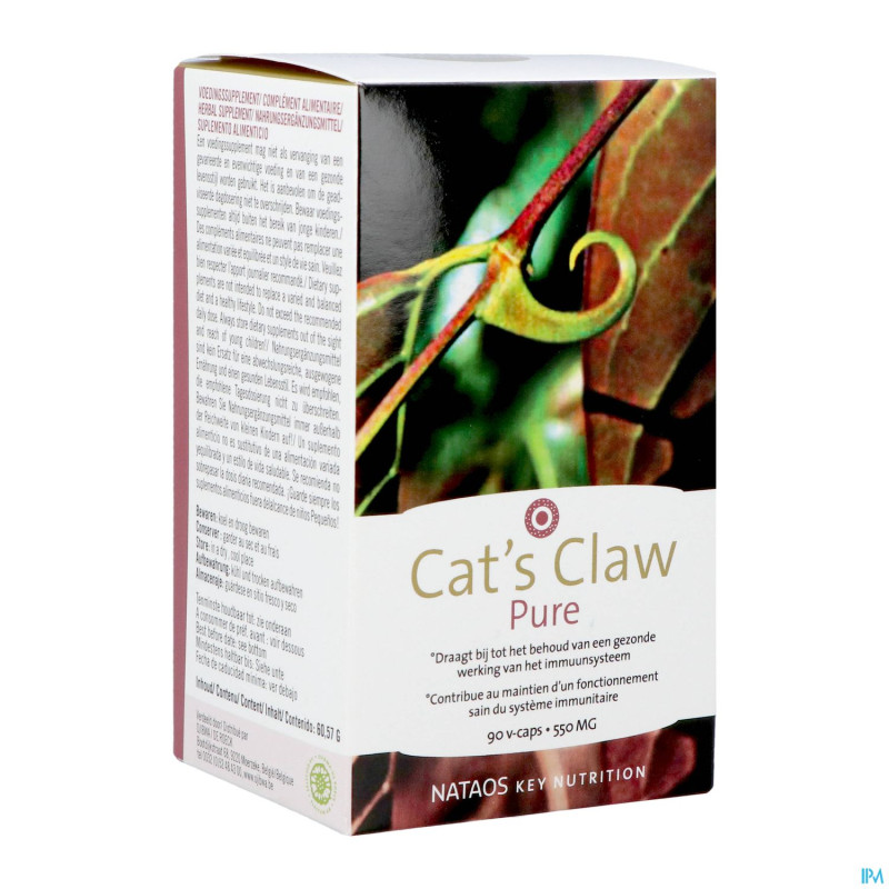 Cats claw pure v-caps 90