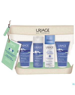 Uriage trousse voyage bebe 4 prod. promo nf