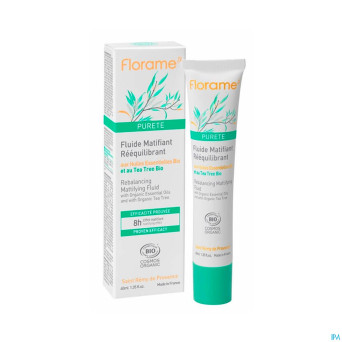 Florame fluide matifiant reequilibrant bio 40ml