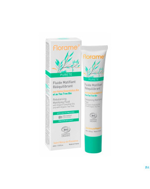 Florame fluide matifiant reequilibrant bio 40ml