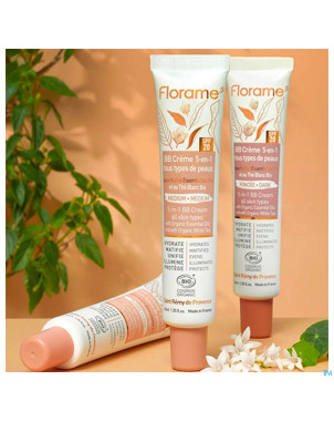 Florame bb creme 5-en-1 claire bio 40ml