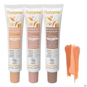 Florame bb creme 5-en-1 medium bio 40ml