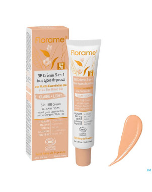 Florame bb creme 5-en-1 foncee bio 40ml