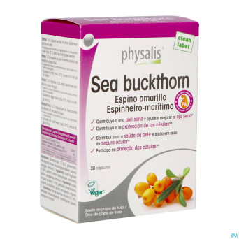Physalis sea buckthorn caps 30