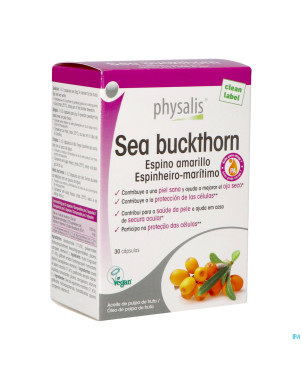 Physalis sea buckthorn caps 30
