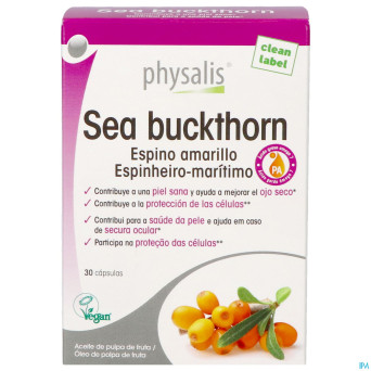 Physalis sea buckthorn caps 30